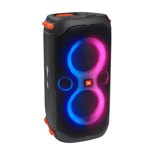 Caixa de Som Portátil JBL Partybox 110, Preta, com Bluetooth