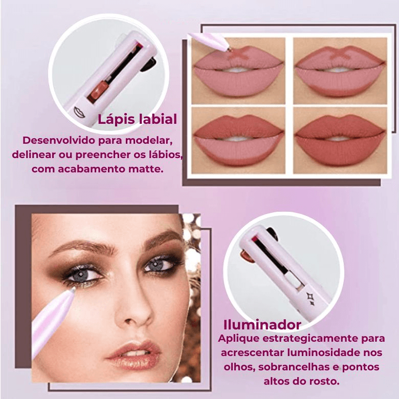 Caneta de Maquiagem MagicBeauty - 4 em 1