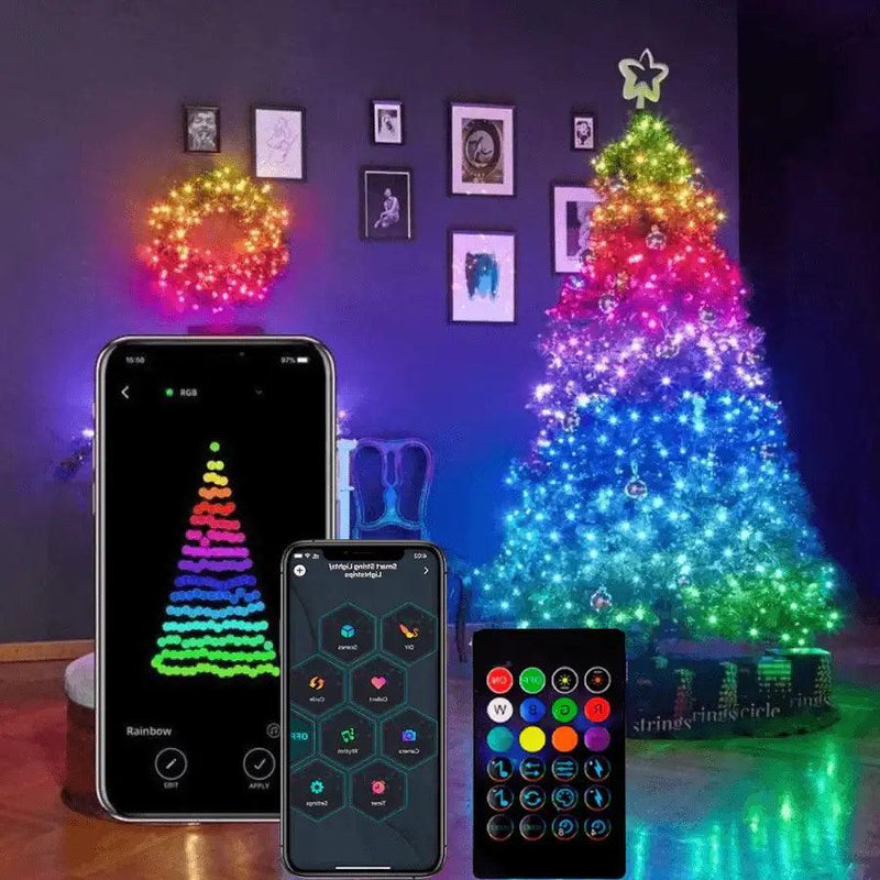 Smart Led - Pisca Pisca De Natal - Via Bluetooth