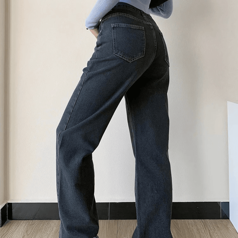 Calça Jeans Reta