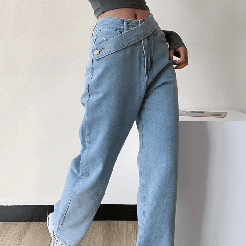 Calça Jeans Reta