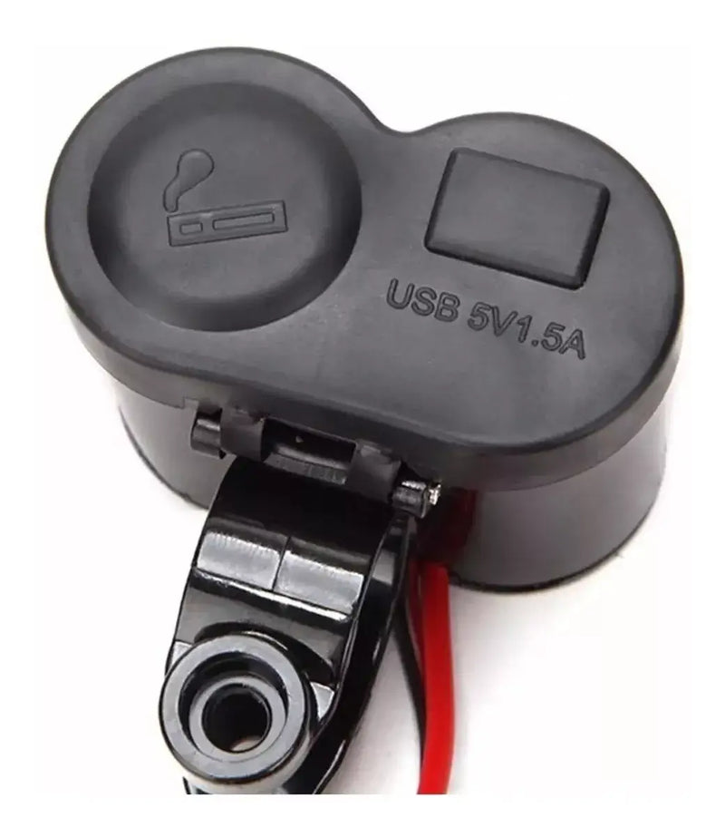 Carregador De Celular Usb Turbo Para Motos