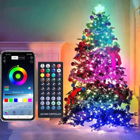 Smart Led - Pisca Pisca De Natal - Via Bluetooth