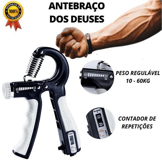 Flexor Force - Hand Grip Resistente e Regulável 10 a 60kg