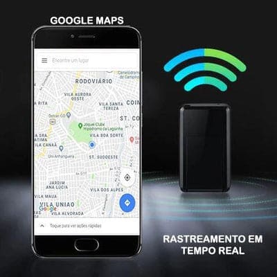 Mini GPS Magnético com Localizador em Tempo Real + Áudio