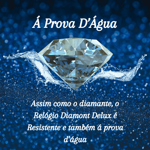 Relógio Feminino Diamond Lux