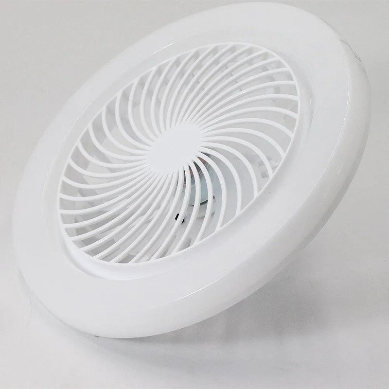 Luminária Led Com Ventilador 2 em 1 | Controle Remoto Incluso