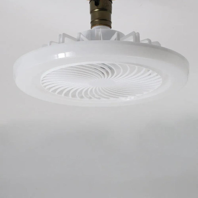 Luminária Led Com Ventilador 2 em 1 | Controle Remoto Incluso