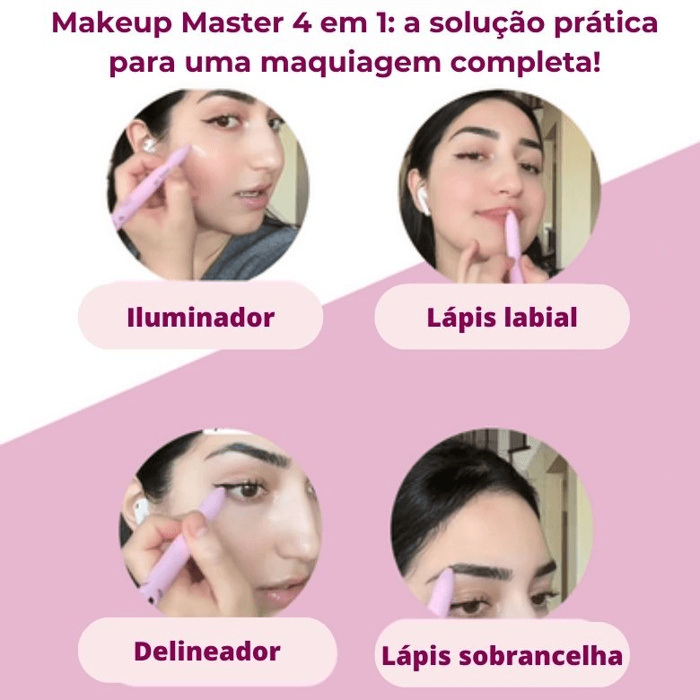 Caneta de Maquiagem MagicBeauty - 4 em 1