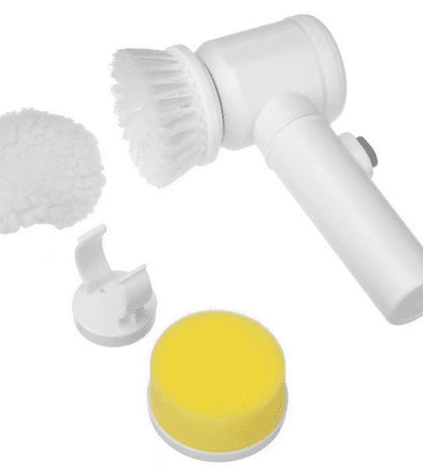 Escova de Limpeza Elétrica Multiuso - Brush Clean Easy 5 Em 1 - Remove Sujeiras Profundas