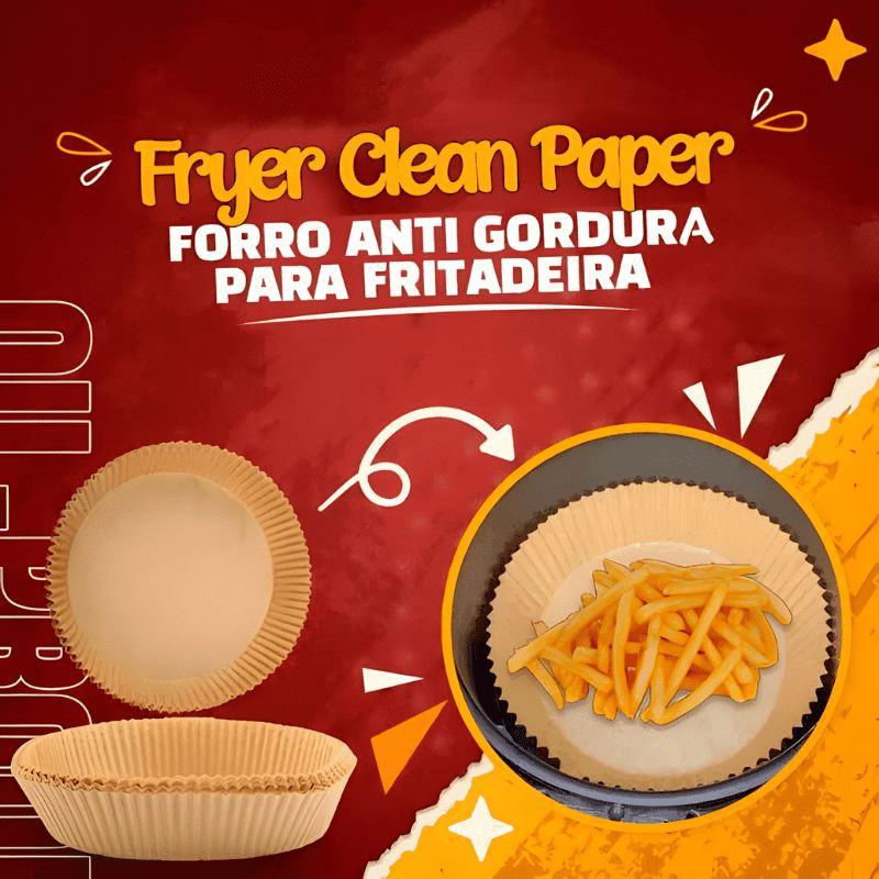 Forro de Papel para Airfryer - Antiaderente e Descartável