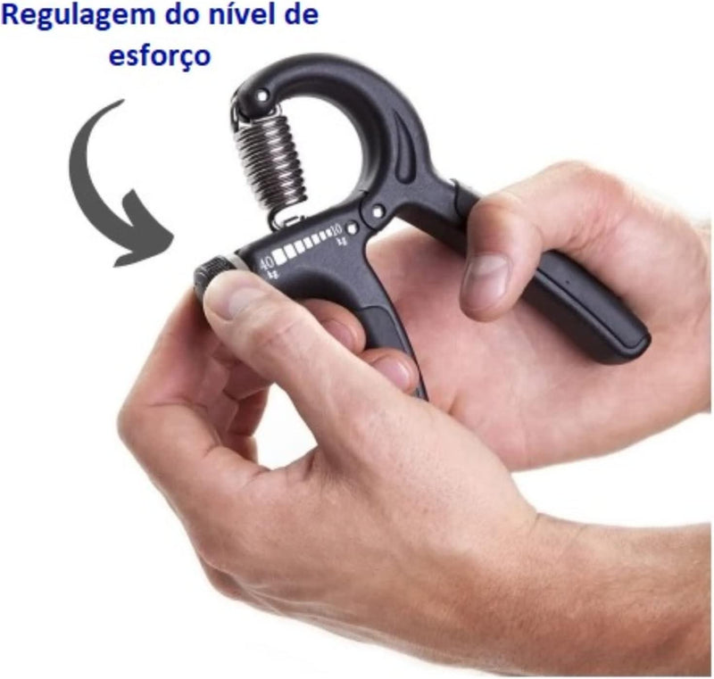 Flexor Force - Hand Grip Resistente e Regulável 10 a 60kg