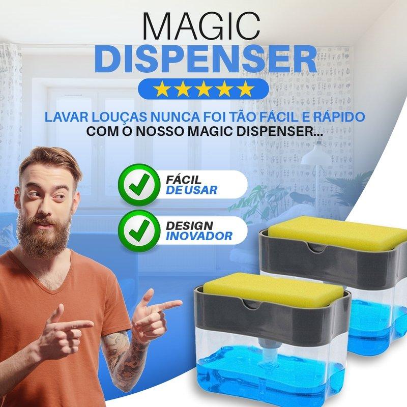 Magic Dispenser - Dispensador de Detergente para Louça