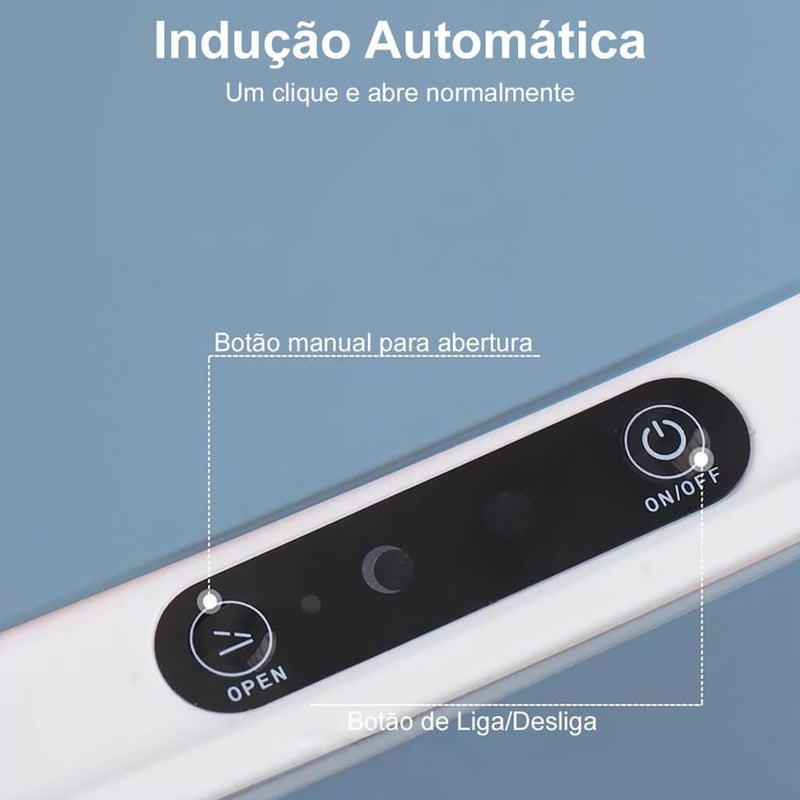 Lixeira Inteligente Automática Elegante e Moderna